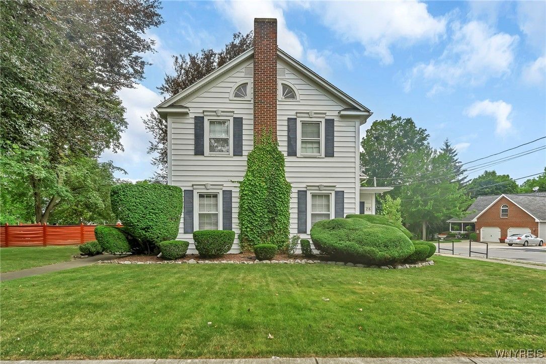 Backyard, Detached Garage, Exterior, Facade, Georgian