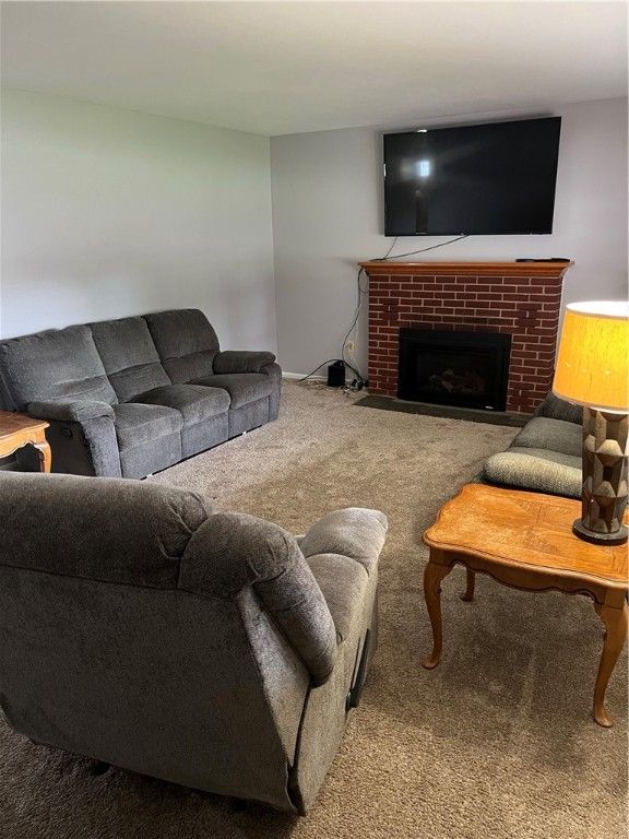 Fireplace, Interior, Living room