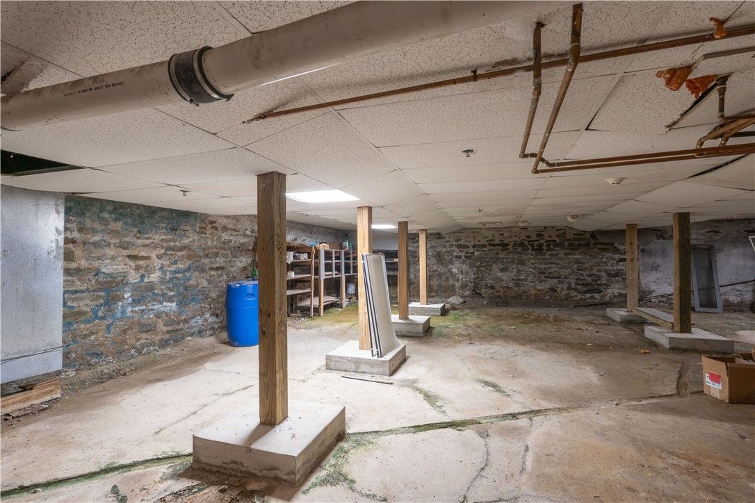 Interior, Stone Walls