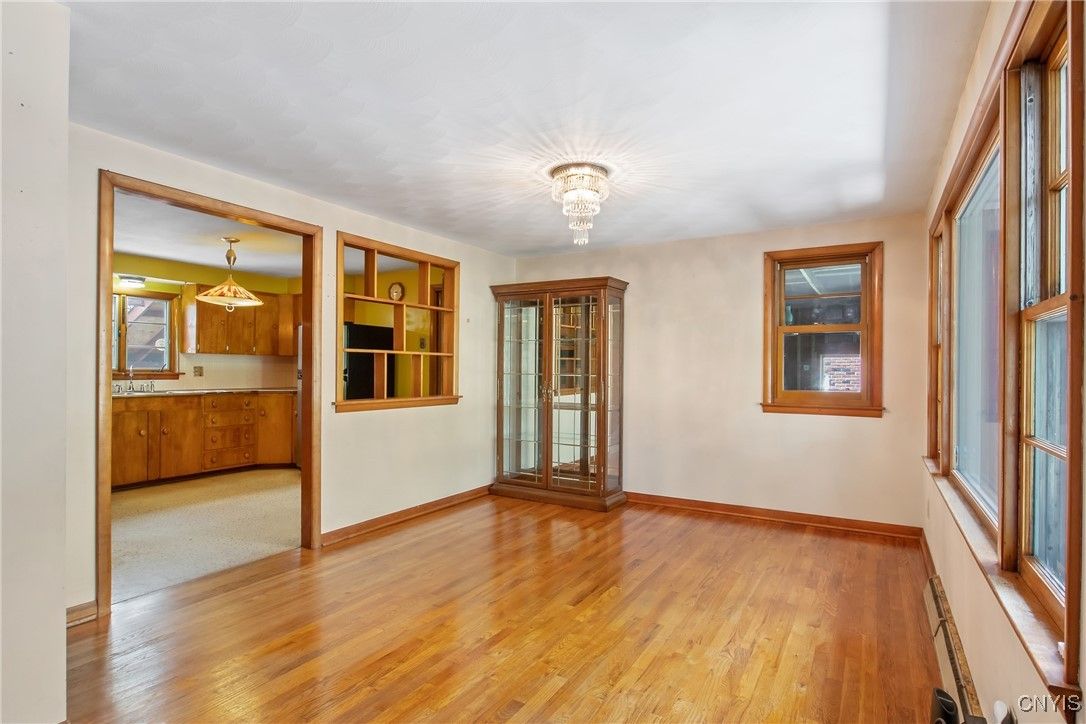 Chandelier, Empty room, Interior, Wood Texture Flooring