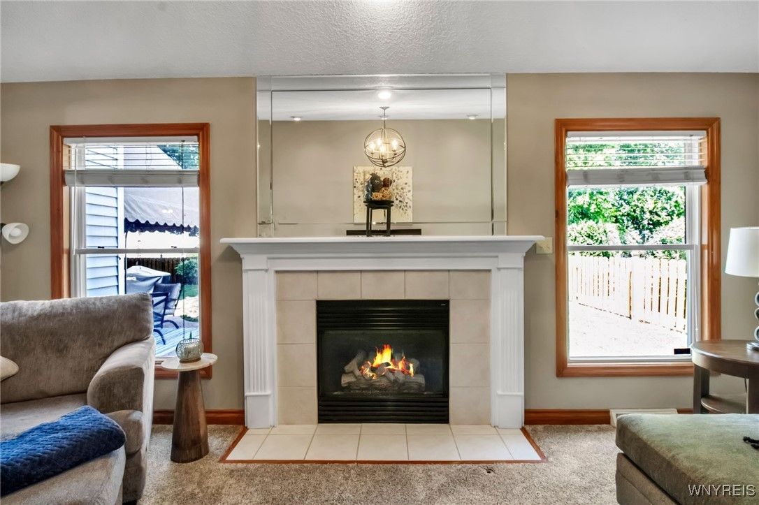 Fireplace, Interior, Pendant Lights, Recessed Lighting