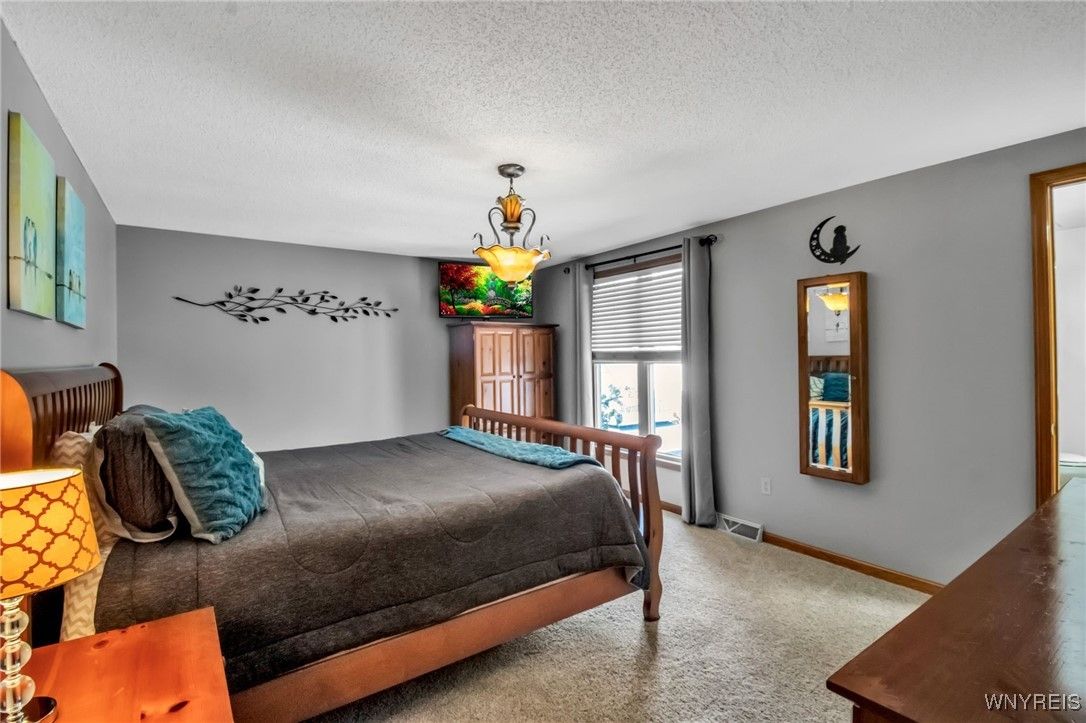 Bedroom, Interior, Pendant Lights