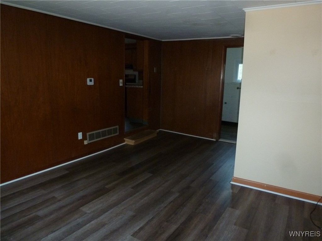 Empty room, Interior, Wood Texture Flooring, Wooden Walls