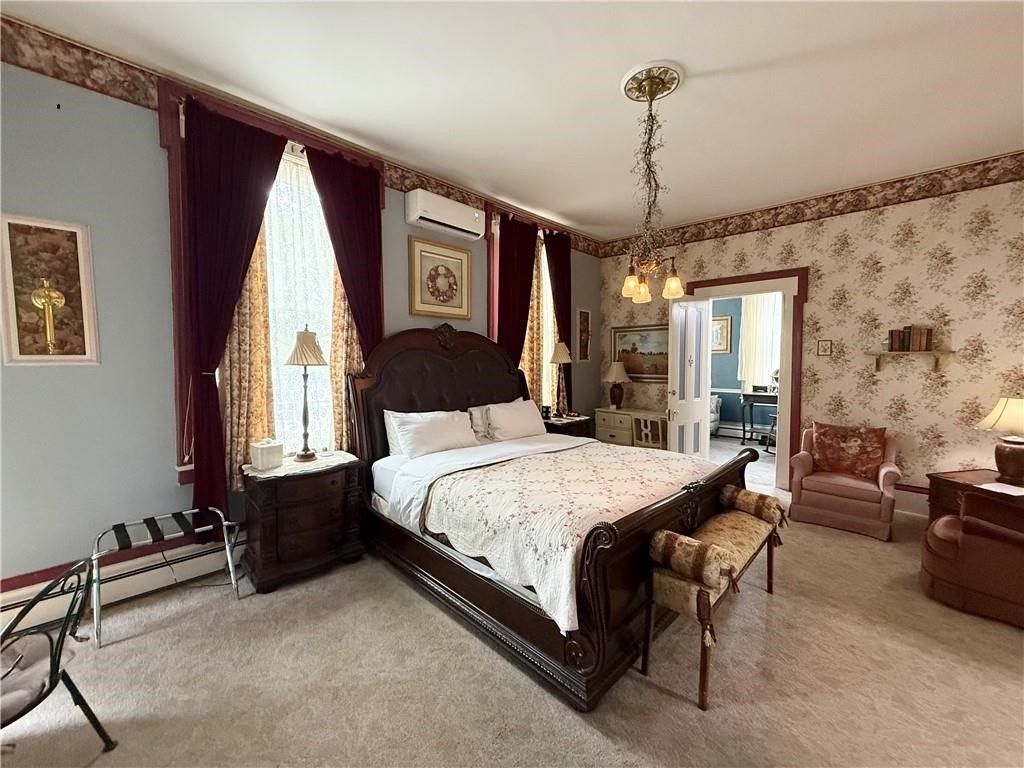 Bedroom, Interior, Pendant Lights