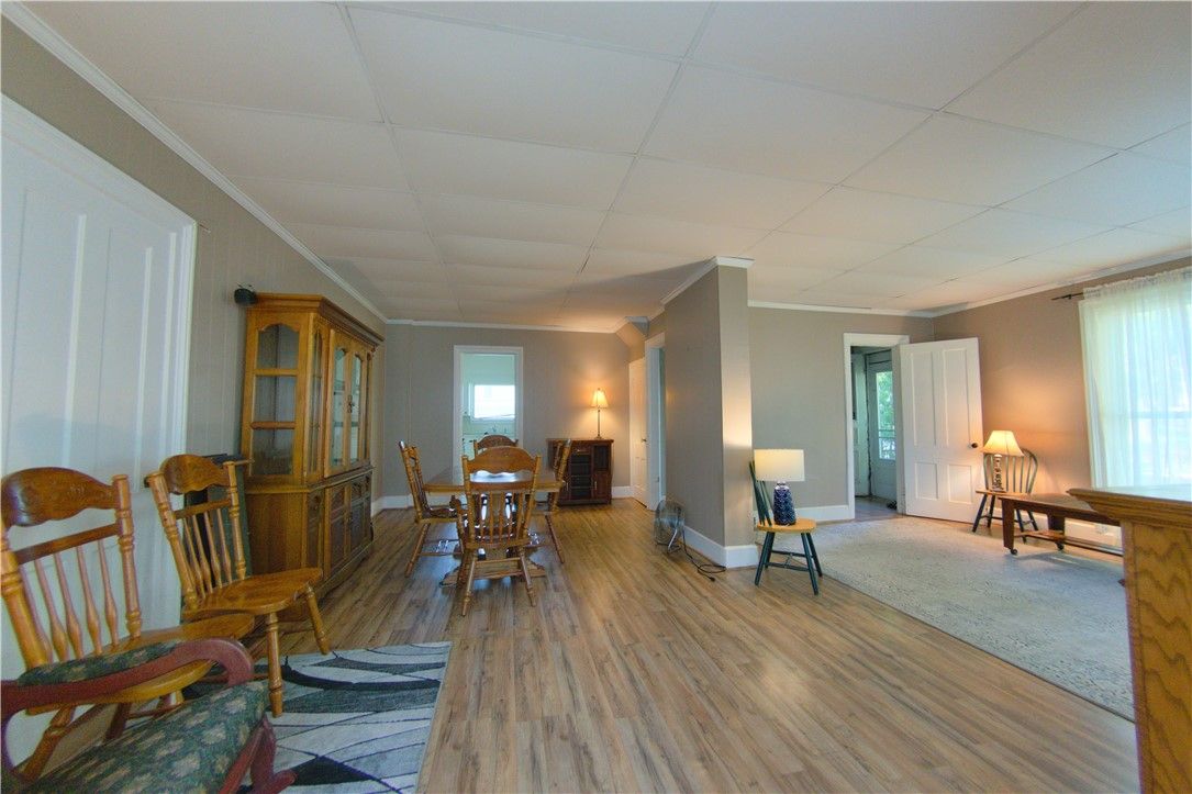 Dining room, Interior, Wood Texture Flooring