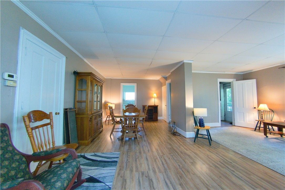 Dining room, Interior, Wood Texture Flooring