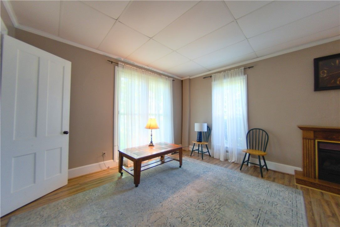 Fireplace, Interior, Wood Texture Flooring