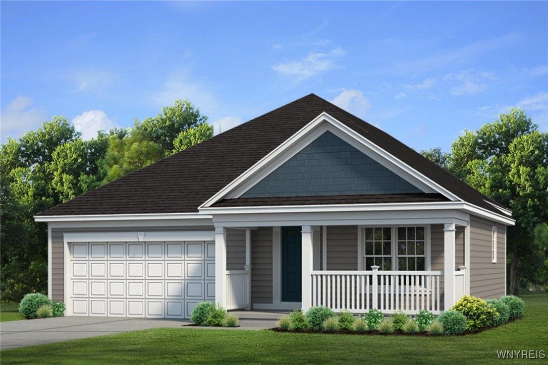 Attached, Exterior, Facade, American Craftsman