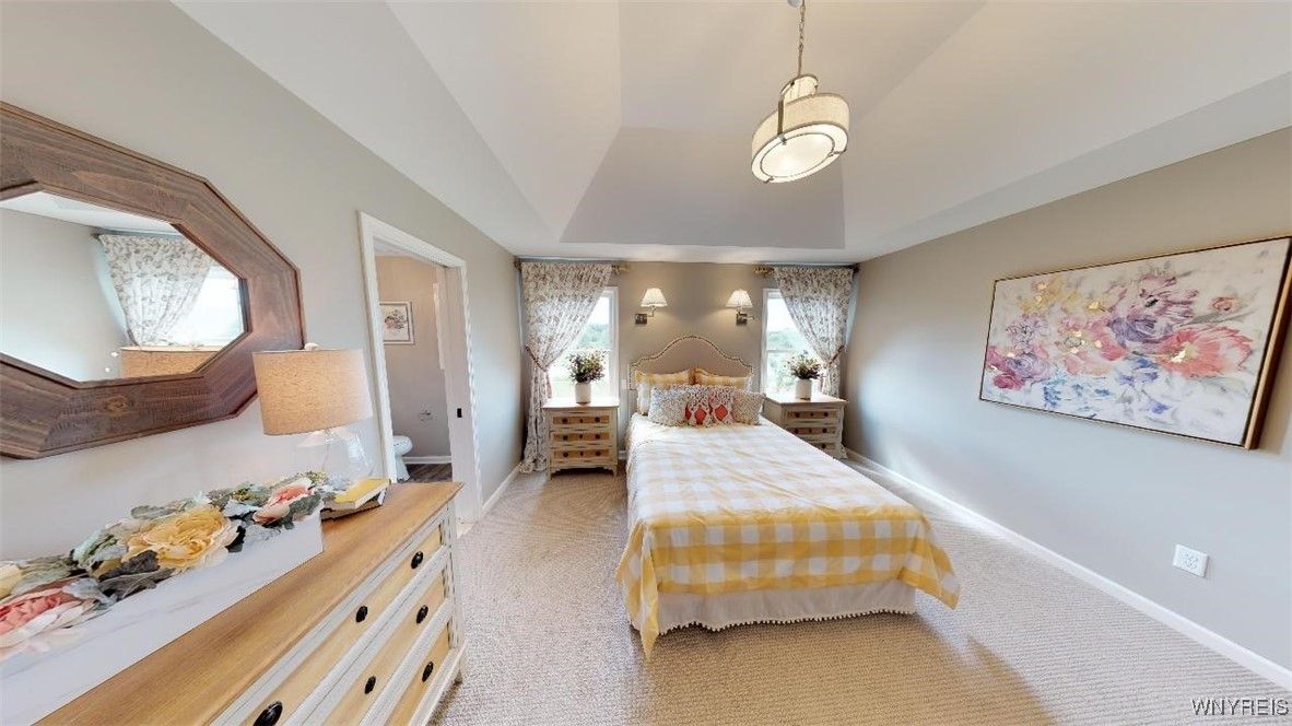 Bedroom, Interior, Pendant Lights