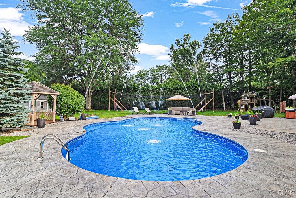 Backyard, Exterior, Playground, Pool