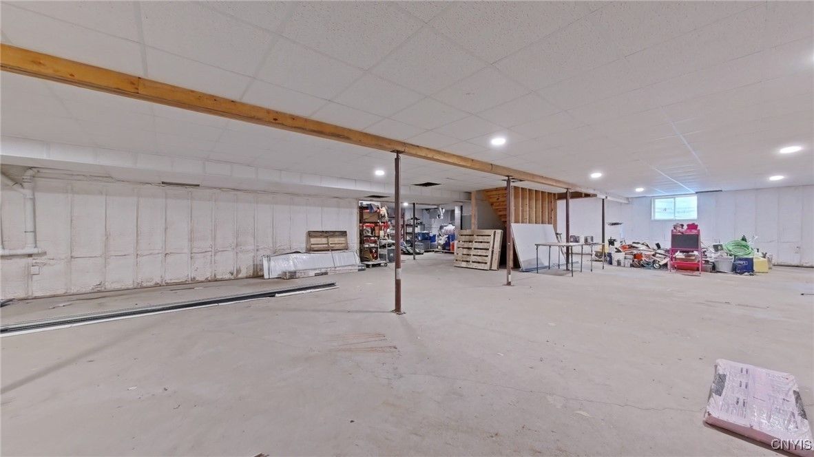 Interior, Recessed Lighting, Wooden Beams