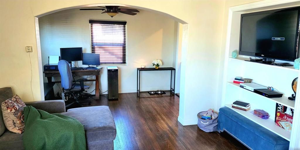 Home Office, Interior, Wood Texture Flooring