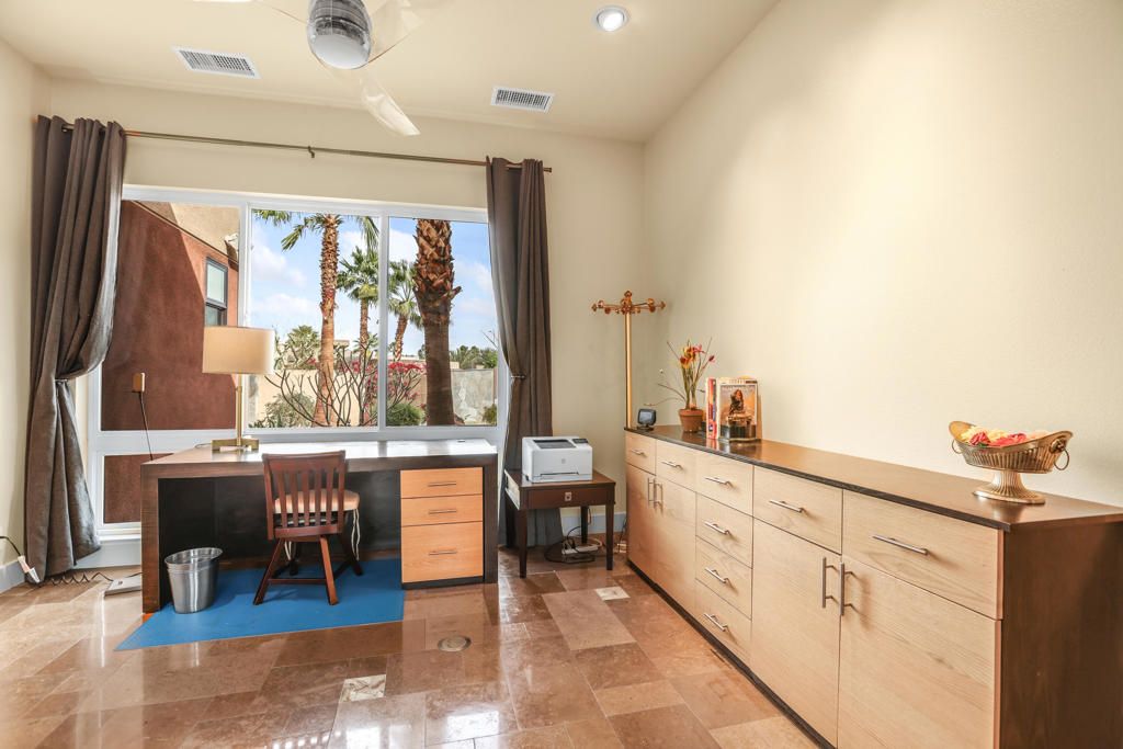 Home Office, Interior, Recessed Lighting