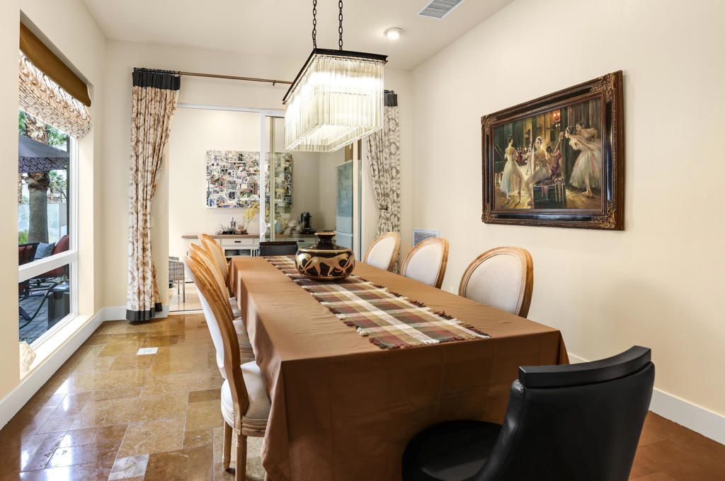 Chandelier, Dining room, Interior, Pendant Lights, Recessed Lighting