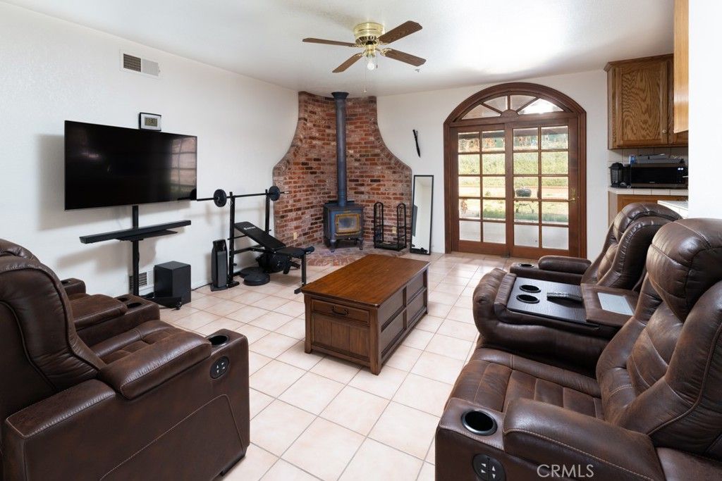 Home Theatre Room, Fireplace, Interior, Living room, Stone Walls