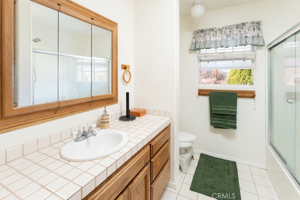 Bathroom, Glass Shower, Interior, Tile Countertops