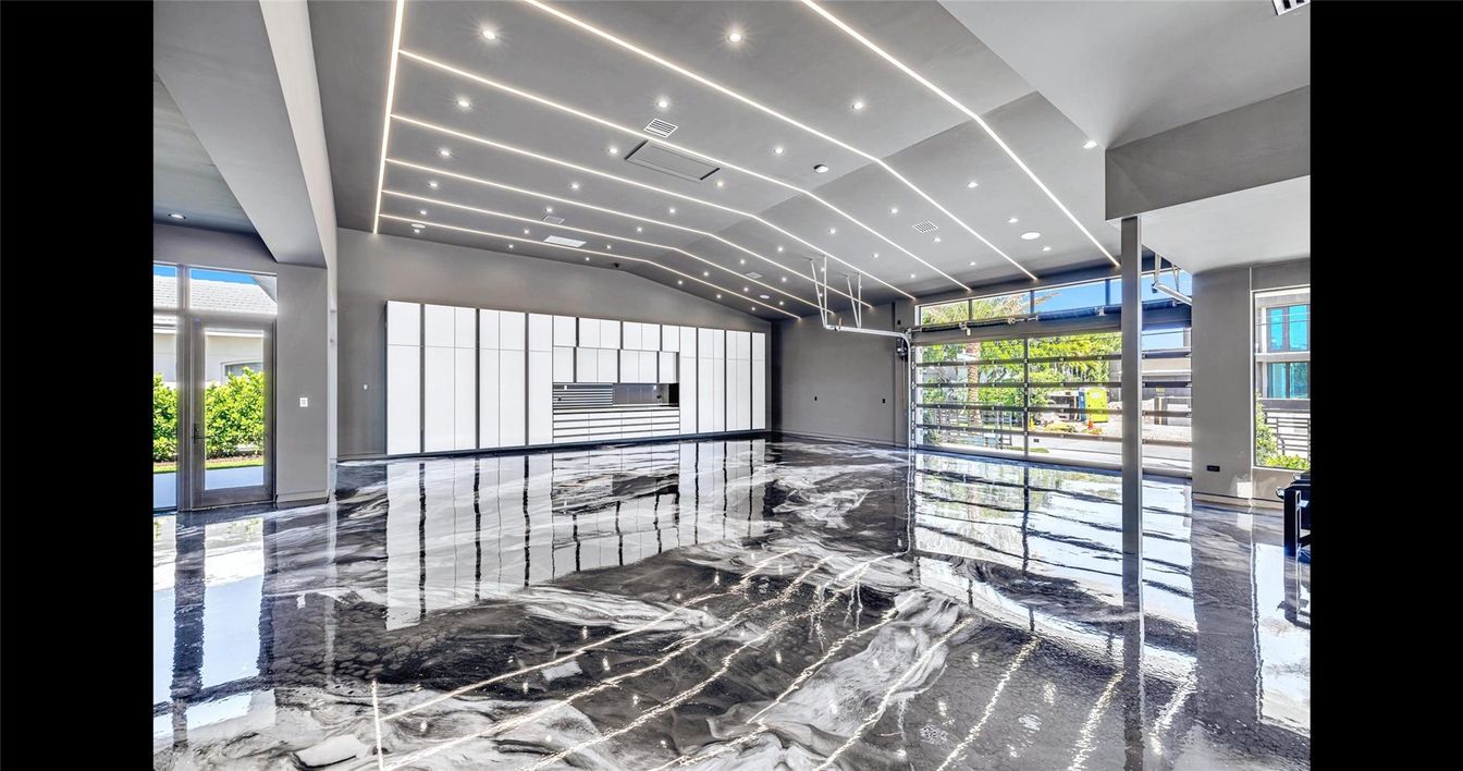Interior, Kitchen, Marble, Recessed Lighting