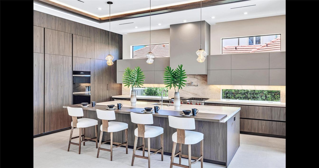 Interior, Kitchen, Pendant Lights, Recessed Lighting