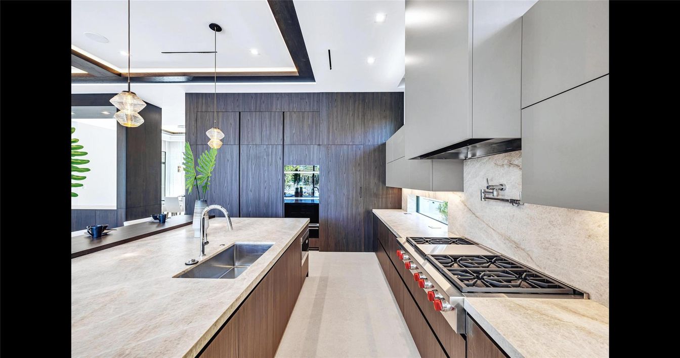 Interior, Kitchen, Pendant Lights, Recessed Lighting