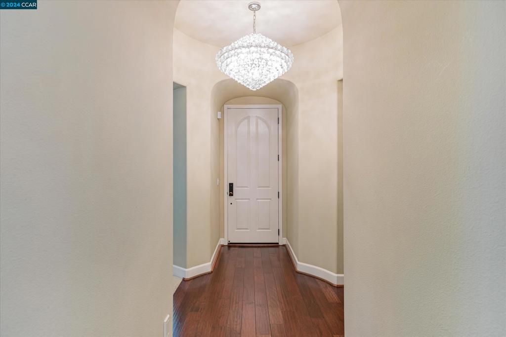 Chandelier, Interior, Wood Texture Flooring