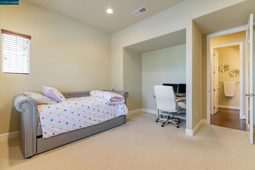Bedroom, Home Office, Interior, Recessed Lighting