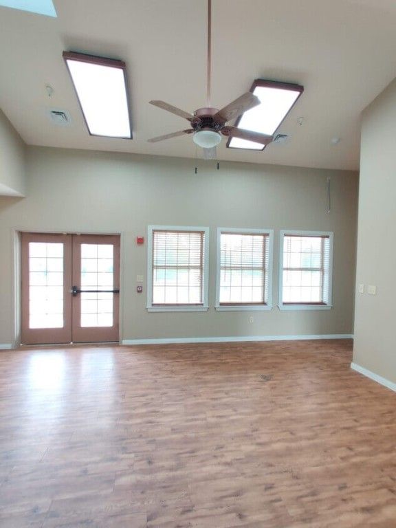 Empty room, Interior, Wood Texture Flooring