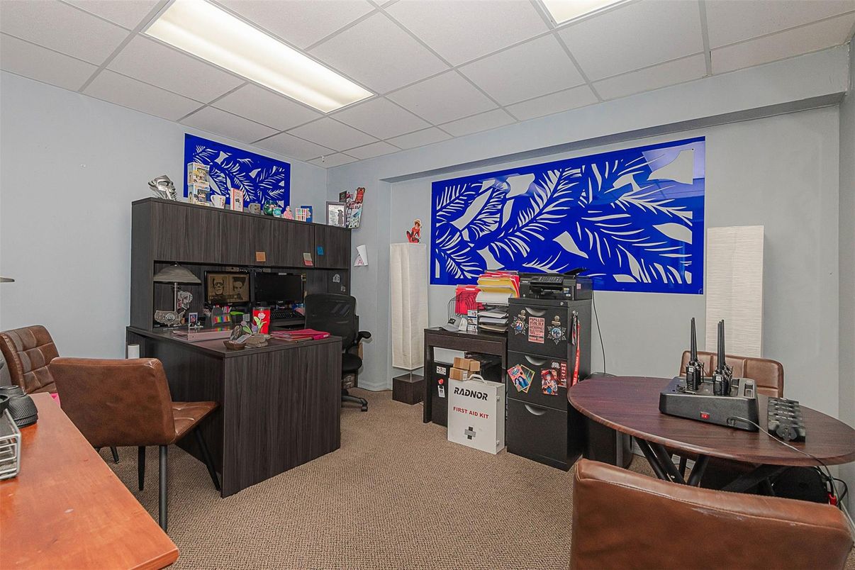 Home Office, Interior, Recessed Lighting