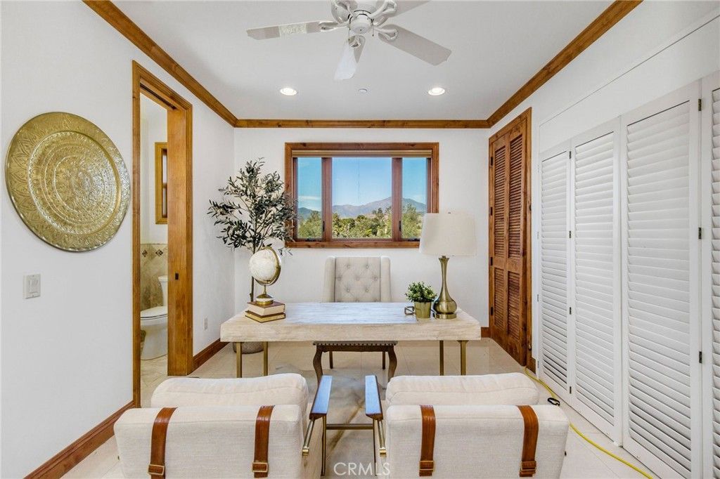 Home Office, Interior, Recessed Lighting