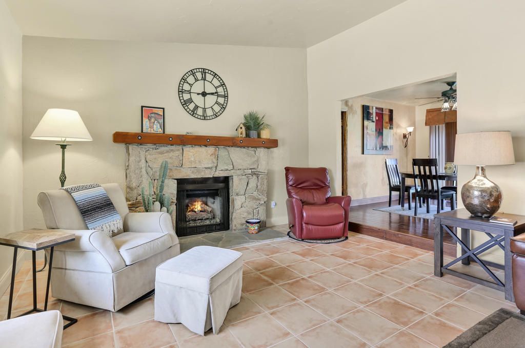 Dining room, Fireplace, Interior, Living room