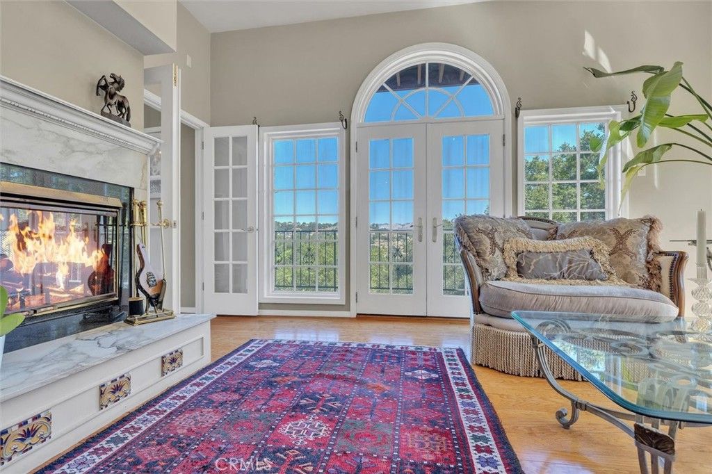 Fireplace, Interior, Wood Texture Flooring