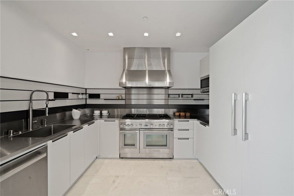 Interior, Kitchen, Recessed Lighting, Stainless Steel Appliances