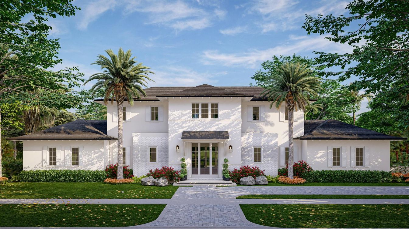 Exterior, Facade, French Provincial
