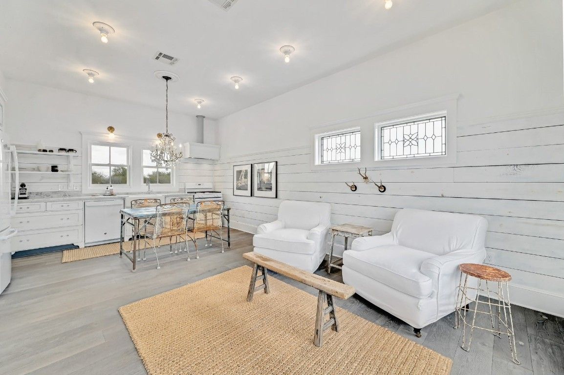 Chandelier, Interior, Living room, Pendant Lights, Wood Texture Flooring