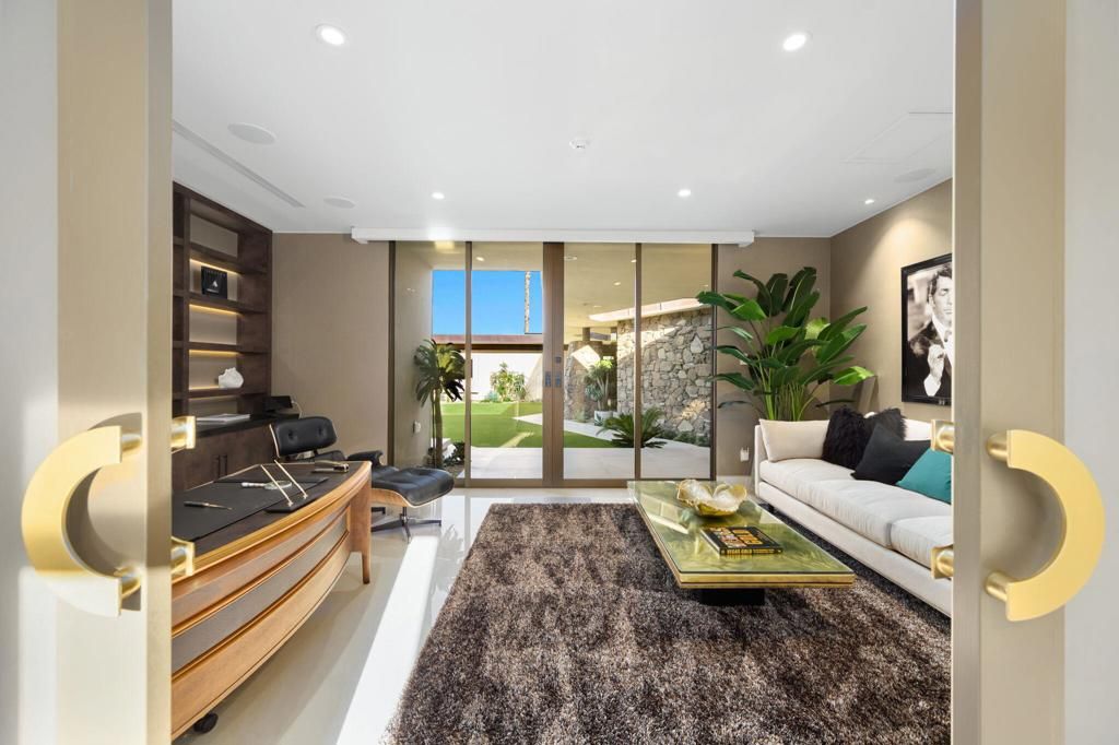Home Office, Interior, Living room, Recessed Lighting