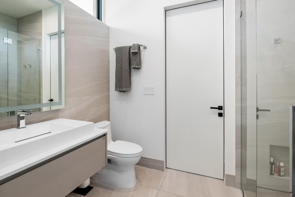 Bathroom, Glass Shower, Interior