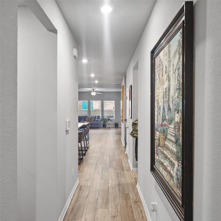 Interior, Recessed Lighting, Wood Texture Flooring