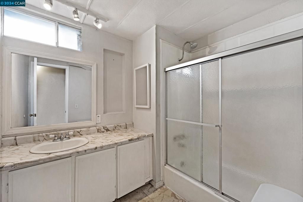 Bathroom, Dual Sink Vanities, Glass Shower, Interior