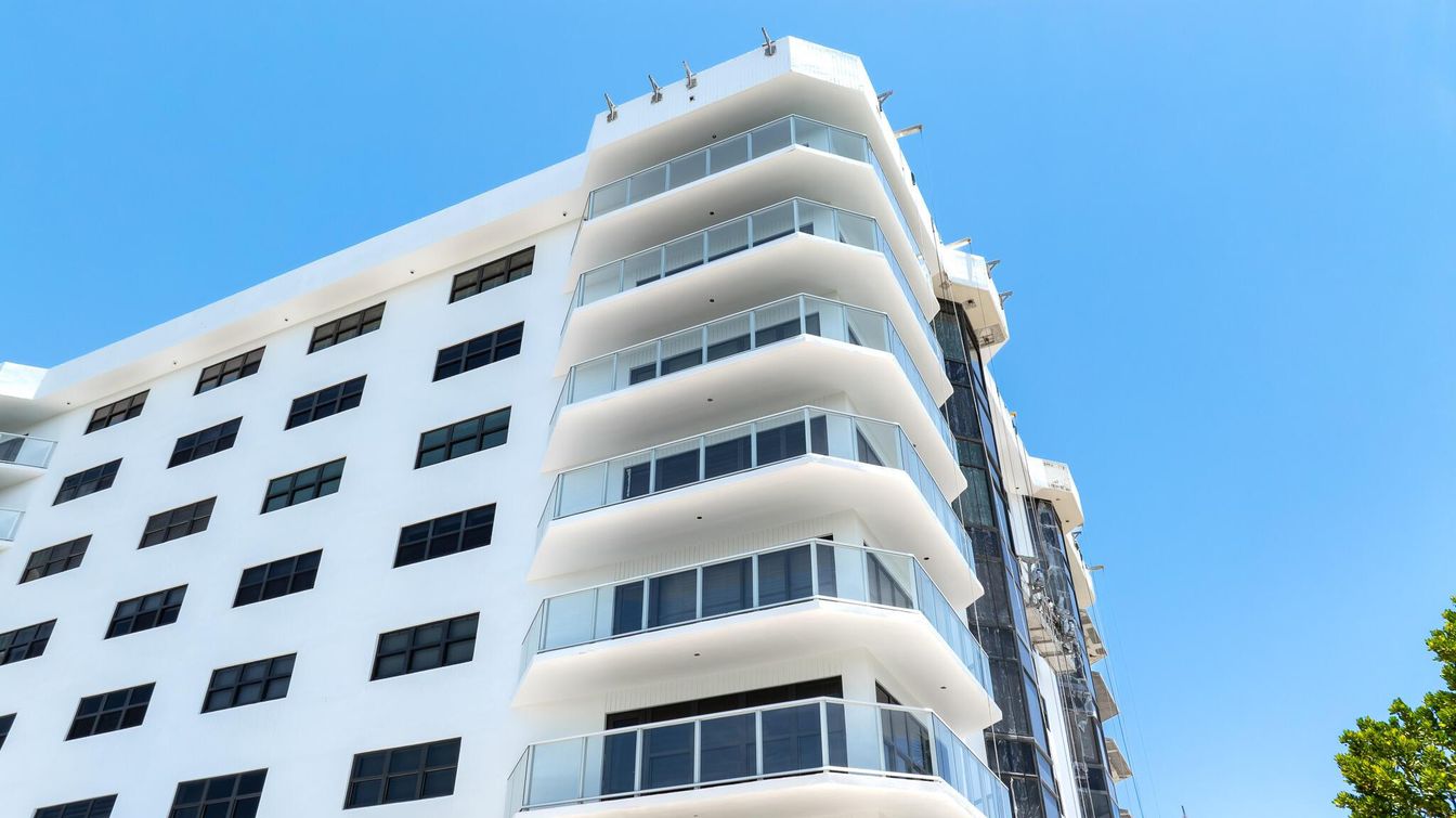 Exterior, Facade, Condo Building