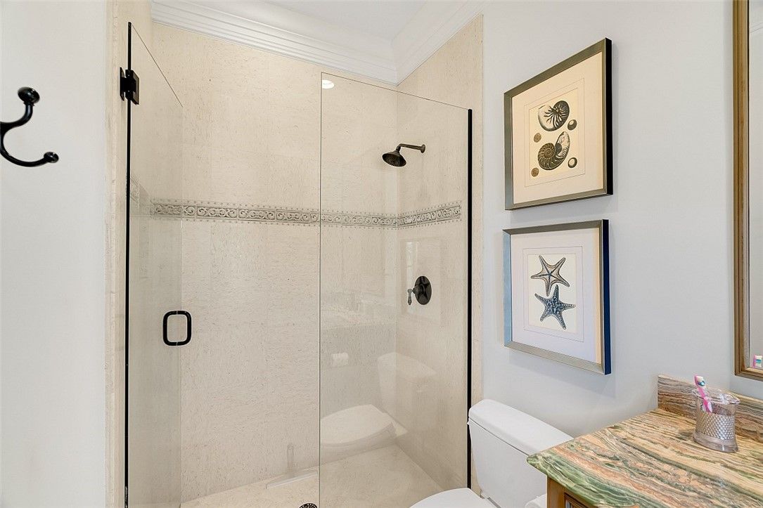 Bathroom, Glass Shower, Interior