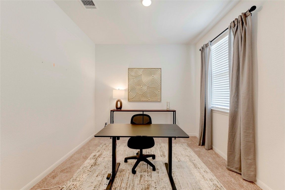Home Office, Interior, Recessed Lighting