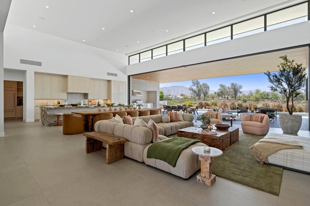 Interior, Kitchen, Living room, Recessed Lighting