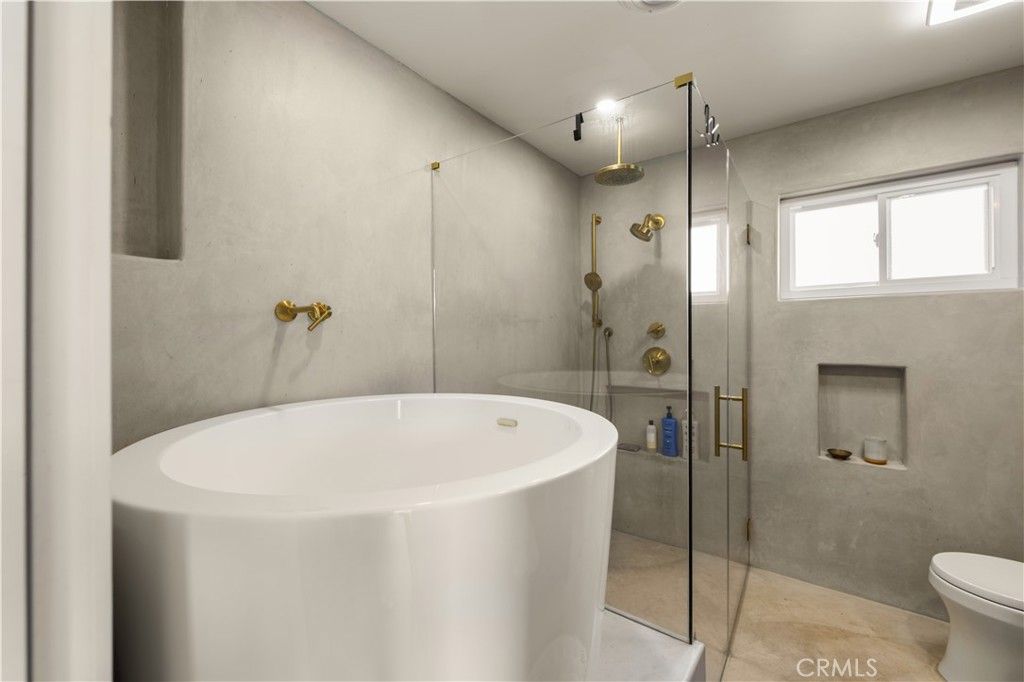 Bathroom, Free Standing Baths, Glass Shower, Interior