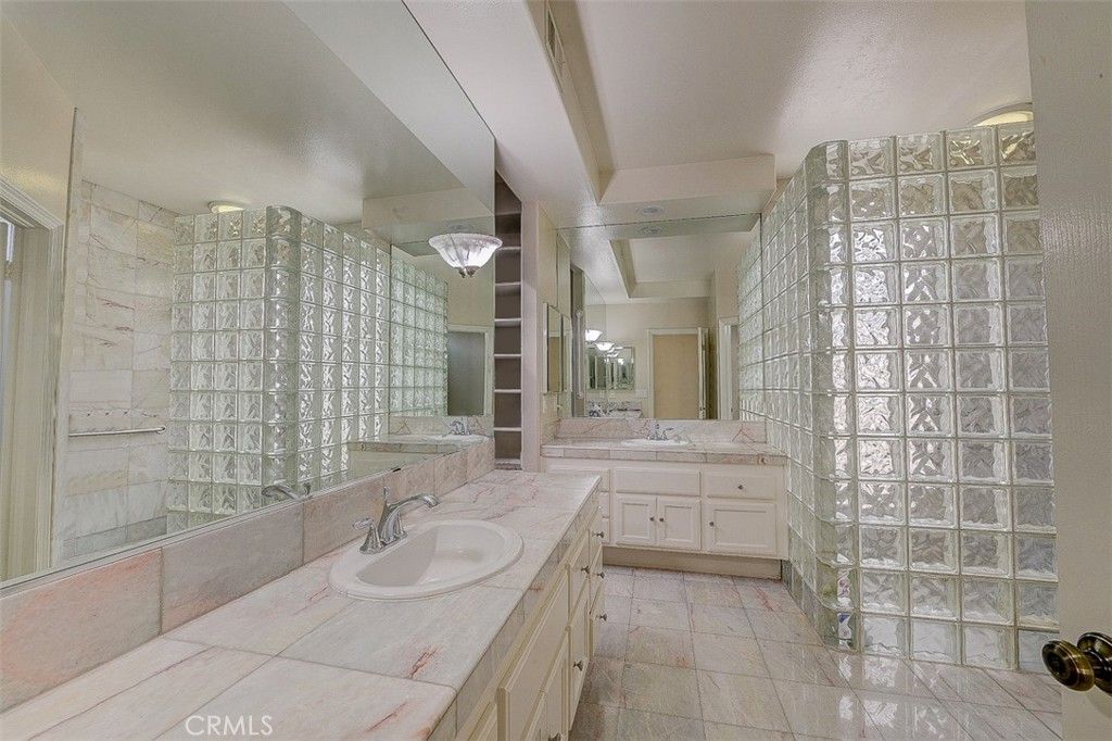 Bathroom, Dual Sink Vanities, Interior, Tile Countertops