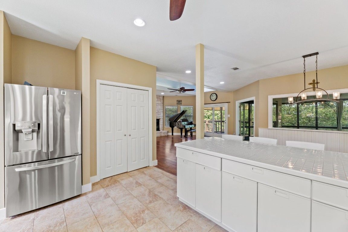 Interior, Kitchen, Pendant Lights, Recessed Lighting