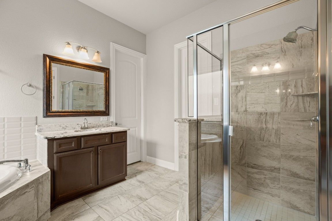 Bathroom, Glass Shower, Interior, Marble, Marble Walls
