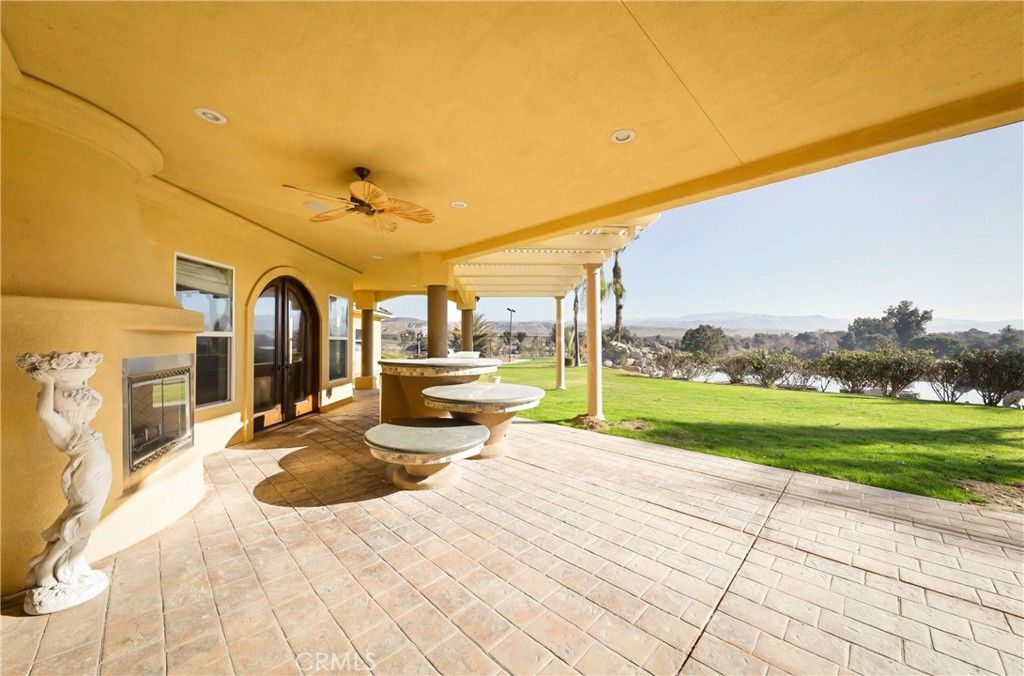 Backyard, Exterior, Fireplace