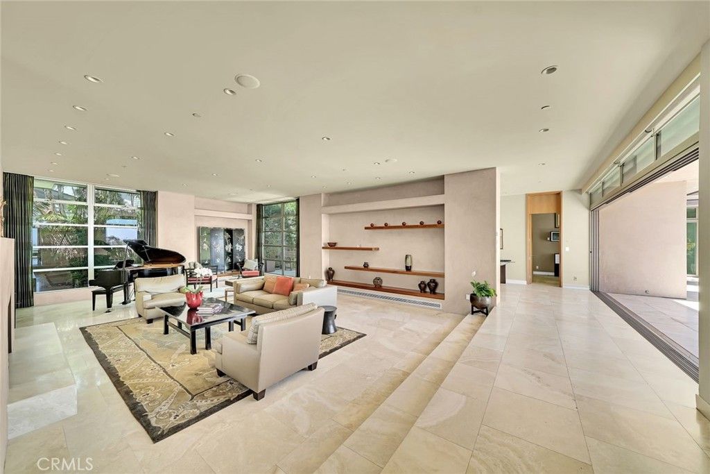 Interior, Living room, Piano, Recessed Lighting
