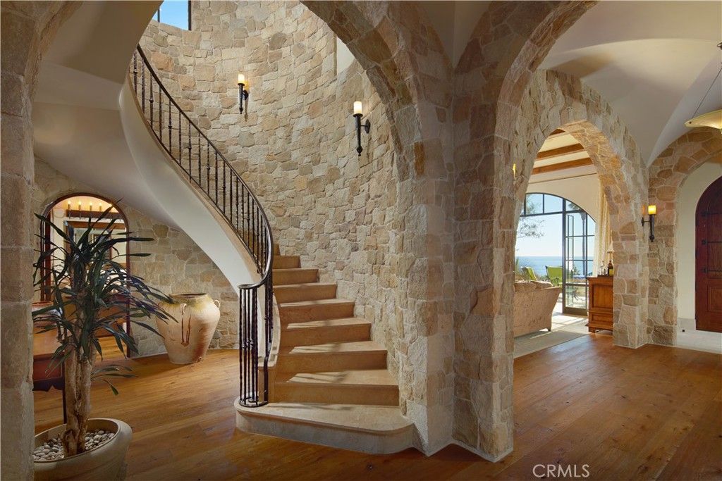 Interior, Stone Walls, Water, Wood Texture Flooring
