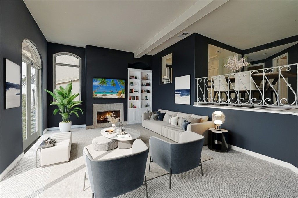 Fireplace, Interior, Living room