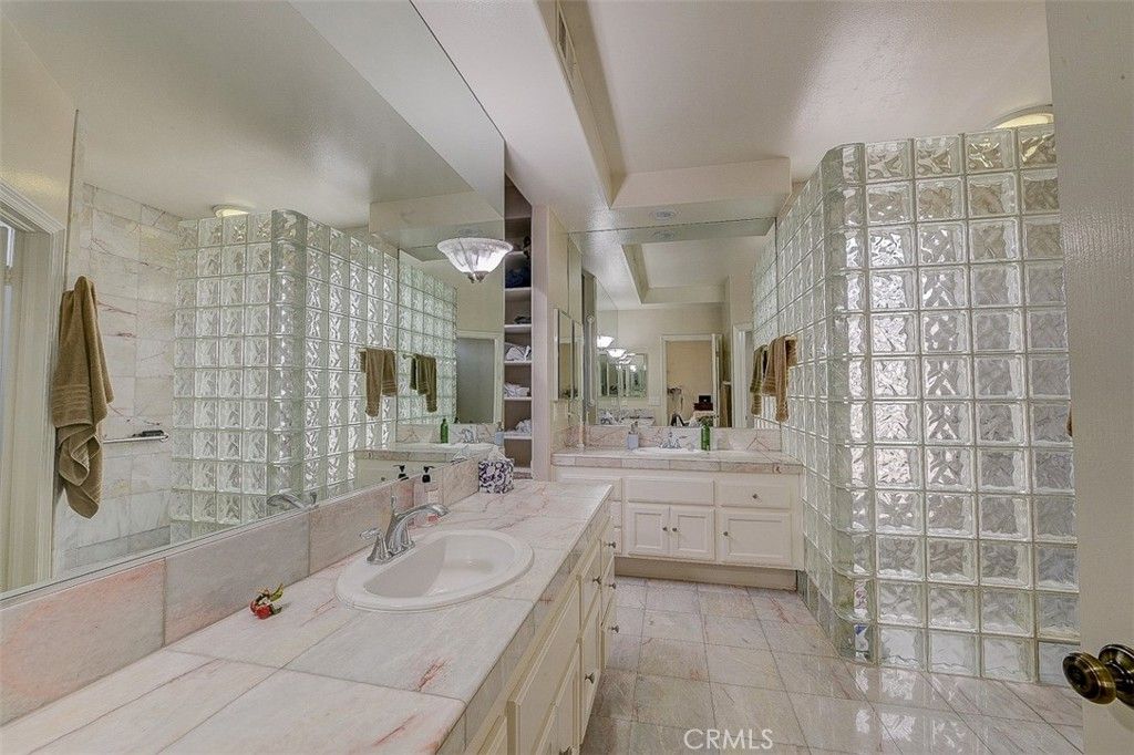 Bathroom, Dual Sink Vanities, Interior, Tile Countertops